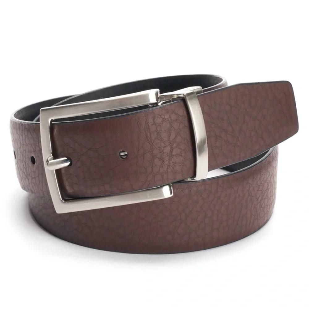 NEW Nike Reversible Black Brown Belt, Youth Boy Size L